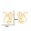 Pendientes de Comercio Exterior Producto Nuevo Estilo Ins Pendientes de Oso Moda Estilo K Retro Cisne Conejo Clavos de Hueso de Oreja