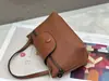 Bolso de Hombro de Cuero Genuino de Alto Gama Estilo Nuevo Transfronterizo, Bolso de Axila de Moda y Versátil, Correa de Hombro Ajustable, Bolso Cruzado para Viajes Diarios para Mujer