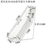 Accesorios para perfiles de aluminio 3030-4040 conector base de suelo pieza de esquina soporte de perfil fijación pieza base inclinada