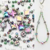 Venta Caliente Transfronteriza Trébol de Cuatro Hojas Punta de Rosa Perlas Perlas de Mijo Perlas Sueltas Accesorios para Joyería DIY Material para Cadena de Teléfono Móvil