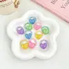 Elásticos de Cabelo Desenho Dopamina Tamanho de Polegar para Crianças, Presilhas Doces e Fofas para Bebês que Não Danificam o Cabelo, Prendedores Pequenos para Rabo de Cavalo para Meninas