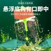 Nova pesca flutuante carpa prateada e carpa cabeçuda grupo de pesca especial flap gancho fluorescente pesca monstro de água isca quadrada gancho mar pólo flutuante terno de pesca