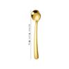Mini colher de aço inoxidável 304 extra pequena cabo curto colher de sal de cozinha colher de medida colher de pó para remédios colher pequena colher de tempero