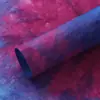Piedra Papel Tijera de Agua, Papel con Patrón de Piedra Hecho a Mano Gota de Agua, Papel Plisado Texturizado, Empaque de Flores, Material de Envoltura Floral Desgarrable a Mano para Ramo