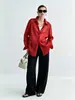 [Sensación de Algodón, Cero Estática - Pantalones de Trabajo] 26 Otoño, Corte Relajado, Diseño Curvo, Estilo Old Money, Negro, Resistentes a las Arrugas, Pantalones Casuales Retro para Mujer