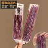 Cordas Coloridas para Trançar o Cabelo, Cordas para Dreadlocks, Acessórios de Cabelo, Enfeites de Cabelo de Fita, Acessórios de Cabelo Coloridos para Crianças, Fitas Coloridas para Meninas