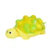 Brinquedo para Alívio de Estresse Haste Divertida Apertável Exterminador de Roedores 3D Bola para Alívio de Estresse Silicone Tartaruga de Silicone para Alívio de Estresse Bola de Apertar