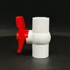 Conjunto Completo de Conexões para Tubo de Abastecimento de Água em PVC Plástico Cotovelo 25 Tricô Quatro Vias DIY Suporte Tanque de Peixes Conector de Entrada/Saída de Água 20