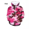Sudaderas con capucha largas para hombre y mujer, nuevas de otoño e invierno, con estampado de camuflaje, sudaderas casuales de moda para exteriores