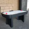 Máquina de Air Hockey de Mesa, Mesa de Air Hockey com Suspensão a Ar, Resistente a Arranhões, Tipo Dobrável em Pé, Padrão Adulto