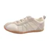 Zapatos de Entrenamiento Alemanes Color Plata Modelo Nuevo 2026 para Mujer, con Aumento Invisible de Altura Interno, Zapatos Casuales tipo Ballet de Verano sin Cordones con Suela Suave para Mujer
