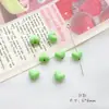 Liga Verde Cor Fofa Urso Laço Garra de Gato Borboleta Flor DIY Pulseira de Mão com Contas Material