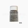 Pegamento para Uñas con Brillo Hecho a Mano DIY Resistente a Altas Temperaturas de 24 Colores Embotellado Polvo de Arena Movediza Decoración Navideña Polvo Dorado Fantasía