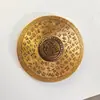 Brújula de Latón Retro Doble Cara Nueve Palacios Chismes I Chine Pieza de Juego Mango Giratorio Pieza de Juego Ornaments de Estilo Nuevo Giratorio