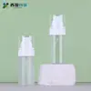 Botella vacía PET con atomizador de fábrica 60ml botella de spray fijador hidratante facial tamaño viaje botella de recarga para cuidado de la piel