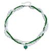 Collar multicapa de lujo con colgante de circonita y perla de cristal transfronterizo europeo y americano para mujer