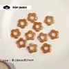 Flores Manchas de Resina Flor de Cinco Pétalas Recorte de Flor Patch de Flor Não Poroso Feito à Mão DIY Colar de Contas Soltas Brincos Acessórios de Cabelo