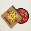 Posavasos de Flores Bordadas de Seda China Aislamiento Térmico Mantel para Taza de Té Estilo Étnico de Yunnan Mantel Bordado Regalo Artesanal para Extranjeros