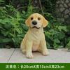 Manualidades de Resina para Sala de Estar Perros Falsos Simulados Labrador Dálmatas Plástico Reforzado con Fibra de Vidrio Adornos para Paisajismo de Jardín