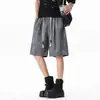 Shorts Masculino Casual Tie-Dye Tendência de Verão Perna Reta Tamanho Plus Size Solto Versátil Bonito Calça Capri de Perna Larga