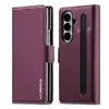Funda adecuada para teléfono Samsung Z Fold 8 Ultra, funda tipo libro Galaxy Z Fold 7 con ranura para tarjetas y soporte, funda protectora de cuero