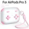 Adecuado para Estuches de Auriculares Airpodspro3, Fundas Protectoras de Auriculares Apple Estilo Consola de Juegos, Estuches para Auriculares AirPods al por Mayor