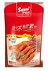 Lengua de Pato Estofada Estilo Salami, Lengua de Pato Sabor Wenzhou, Venta al por Mayor de Fabricante de Wenzhou, Salami Picante Listo para Comer