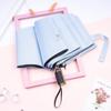 Paraguas automático para mujer, estudiante, de goma negra, protección solar, protección UV, plegable, para hombre, para sol y lluvia, grande, de fábrica