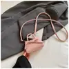 Shuai Mi Jia Bolso Cuadrado Pequeño con Lazo Simple y Elegante 2026 Nuevo Bolso Texturizado para Mujer Versión Coreana Bolso de Hombro de Moda Tendencia
