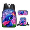 Set de Mochila Escolar Nuevo 2023: Más Genial Que Tú, Set de Tres Piezas para Estudiantes de Primaria, Mochila con Estampado de Dibujos Animados, Bolso de Hombro y Estuche para Lápices