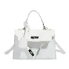 Bolso de Estilo Coreano Transfronterizo, Bolso Cruzado, Bolso de Mano Simple y Moderno con Patrón de Piedra, Bolso de Hombro de Lujo Ligero y Estilo Occidental