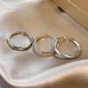 Anillo de Celebridad de Internet Estilo Frío Ins Anillo de Personalidad Nicho de Alta Gama Neutro para Mujer 2024 Nuevas Explosiones Anillo de Dedo de Comida