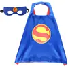 Capa de Halloween Infantil Super-Herói Superman Guerreiro Americano Wolverine Guerreiro Aranha Guerreiro de Ferro