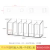 Caja de Almacenamiento de Acrílico para Bolígrafos Montada en Pared Escritorio de Estudiantes de Universidad Oficina Caja de Almacenamiento Transparente de Alta Calidad y Gran Capacidad