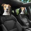 Comercio Exterior de Amazon Halloween Horror Poliéster Funda para Reposacabezas de Coche Resistente a Manchas Resistente al Desgaste Hecho a Medida Envío Directo