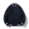 Chaqueta Cortavientos Impermeable Estilo Béisbol Uniforme de Trabajo Tienda 4S Sudadera con Logo Personalizado Ropa de Trabajo en Equipo Otoño e Invierno para Hombres