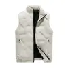 Chaqueta Chaleco de Algodón Relleno Engrosado Invierno Cálido Ropa Exterior para Hombre Ropa de Trabajo Ropa para Trabajo en Equipo Chaleco de Algodón Logo Personalizado