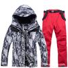 Traje de Esquí para Snowboard Traje para Pareja para Hombre y Mujer Cálido Espesor Estilo Coreano Traje de Esquí