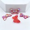 Moño Colorido Transparente Electrochapado Color AB Acrílico Accesorios para Joyería Accesorios para el Cabello DIY Hebilla para Zapatos Material para Funda de Teléfono Móvil