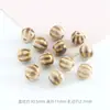 Retro pequeña sandía cerámica cuentas sueltas diy bisutería pequeña flor esmalte calabaza cuentas accesorios cuentas de cerámica material para pulsera