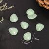 Pingente de Jade Sintético, Pingente de Borboleta de Jade Branco e Jade Amarelo, Estilo Chinês Verde Escuro e Verde Claro Acessórios para Colar DIY de Jade Sintético