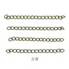 Accesorios para Joyería DIY al por Mayor Cadena de Extensión Multicolor de Hierro Cadena de Cola Materiales para Hacer Collares Pulseras Pendientes Hechos a Mano