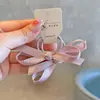 Dulces Accesorios para el Cabello Estilo Coreano para Niñas, Corazón Rosa Champaña 2026 Nuevo Modelo Pinza para el Pelo de Lazo, Pinza para Flequillo Infantil, Goma para el Pelo