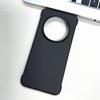 Funda de Teléfono Móvil sin Marco con Patrón de Fibra de Carbono y Marco de Cuero Adecuada para Huawei Honor Magic8Pro X60Pro Succión Magnética X9C Case