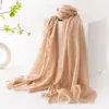 Nuevo Bufanda Fina de Lana de Primavera y Otoño Transfronteriza para Mujer, Chal de Moda y Versátil para el Trabajo, Cálido y para Calentar los Hombros
