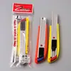 Cuchillo de utilidad para oficina Cuchillo de corte para papel tapiz de acero inoxidable grande de 18 mm Cuchillo para abrir paquetes exprés Cuchillo portátil para abrir cajas