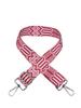 Bolso bandolera con correa de hombro ajustable y ensanchada, bolso de moda versátil con correa de hombro de alta gama.