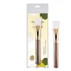 Pincel para Máscara Facial de Cerdas Macias de Fibra, Cerdas Macias para Beleza Facial, Suave com a Pele, Cabeça de Pincel com Cerdas de Fibra, Fácil de Aplicar, Lavável