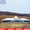 1000 metros quadrados montado barraca de liga de alumínio combinação multilateral recepção estufa restaurante de vidro tenda de estilo europeu