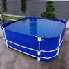 Suporte de piscina dobrável de piscina de PVC tanque de peixes pano impermeável envasado encriptação turtle pond family pool cobertura de piscina